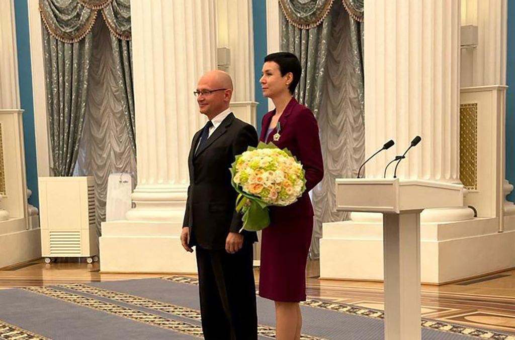 Сенатор Ирина Рукавишникова награждена орденом Дружбы